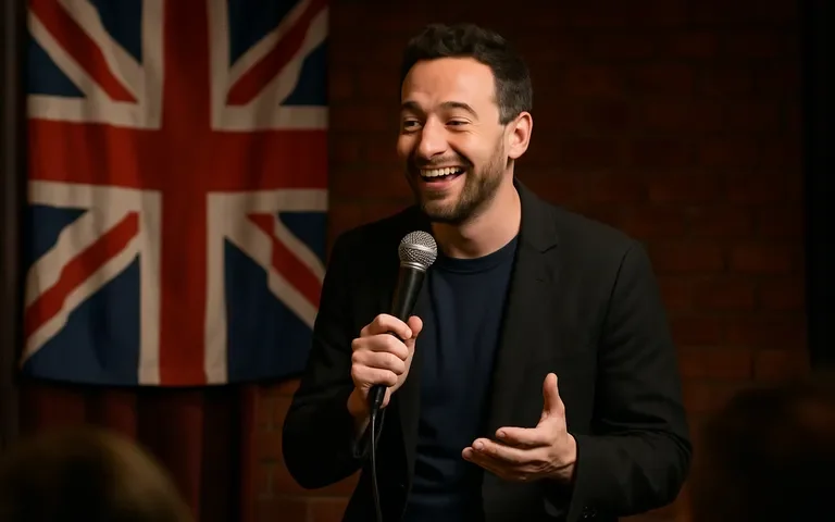 De charme van engelse stand-up: scherpe humor, slimme taal en onweerstaanbare timing