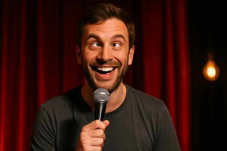 De kracht van een schuine blik: zo maakt een cabaretier ongemak hilarisch