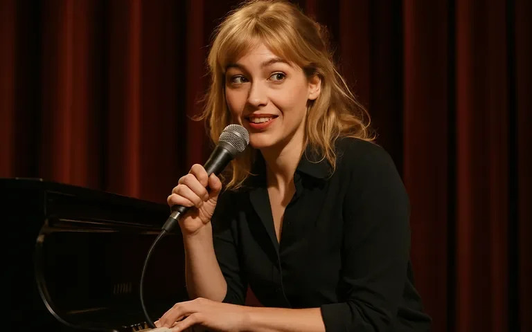 Lisa ostermann bewijst dat taal, muziek en timing samen pure cabaretmagie zijn