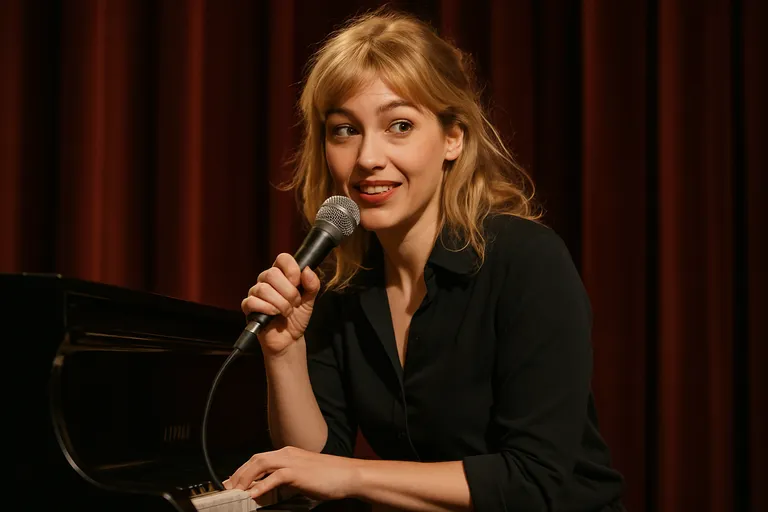 Lisa ostermann bewijst dat taal, muziek en timing samen pure cabaretmagie zijn