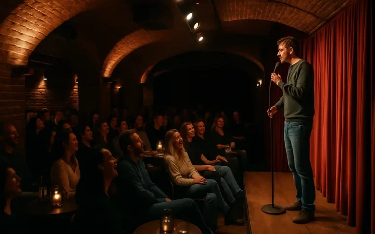 Toomler, thuis van Comedytrain: de knusse comedykelder van amsterdam waar elke punchline landt
