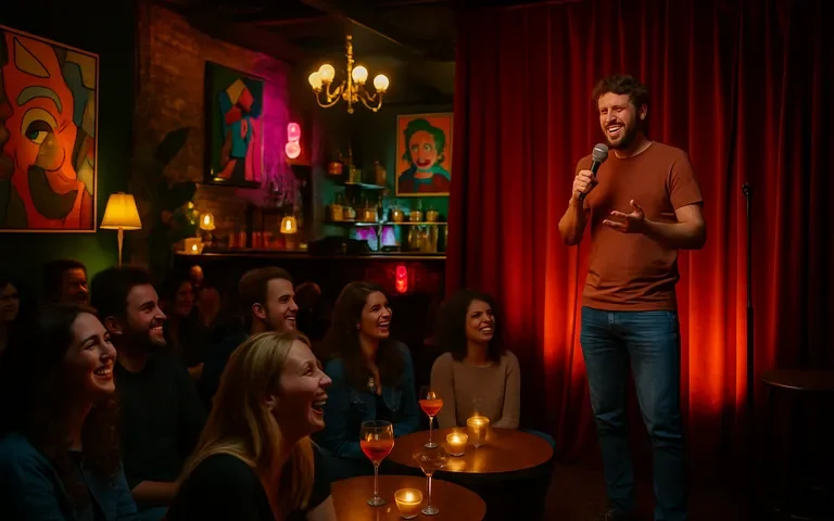 Waar comedy, cocktails en kunst samenkomen: de unieke vibe van holy moly in breda