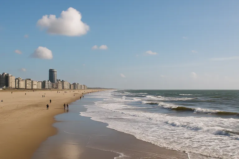Weer en kustcondities in het westen vandaag