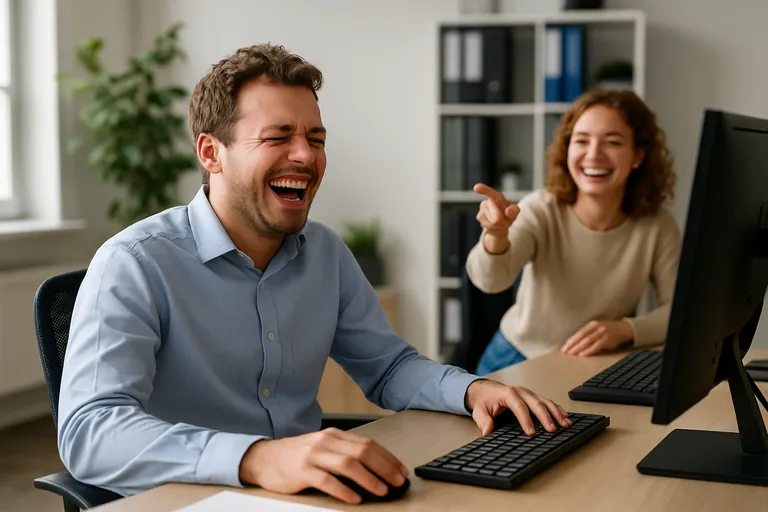 Hoe humor werkdruk verlaagt