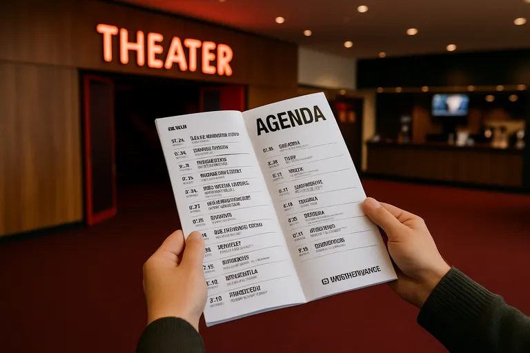 Programma en Meervaart agenda