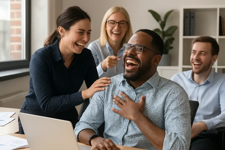 Wat is werkdruk humor