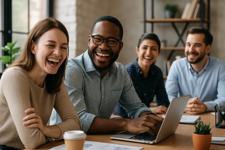 Zo maakt humor werkdruk lichter en je team sterker